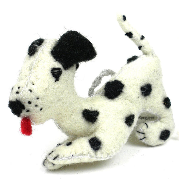 Dalmatian Felt Ornament - Silk Road Bazaar (O)