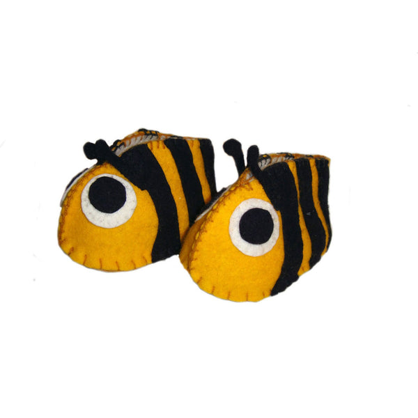 Bumble Bee Zooties Baby Booties - Silk Road Bazaar