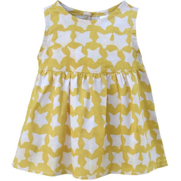 Baby Sundress Gold Stars - Global Mamas (B)