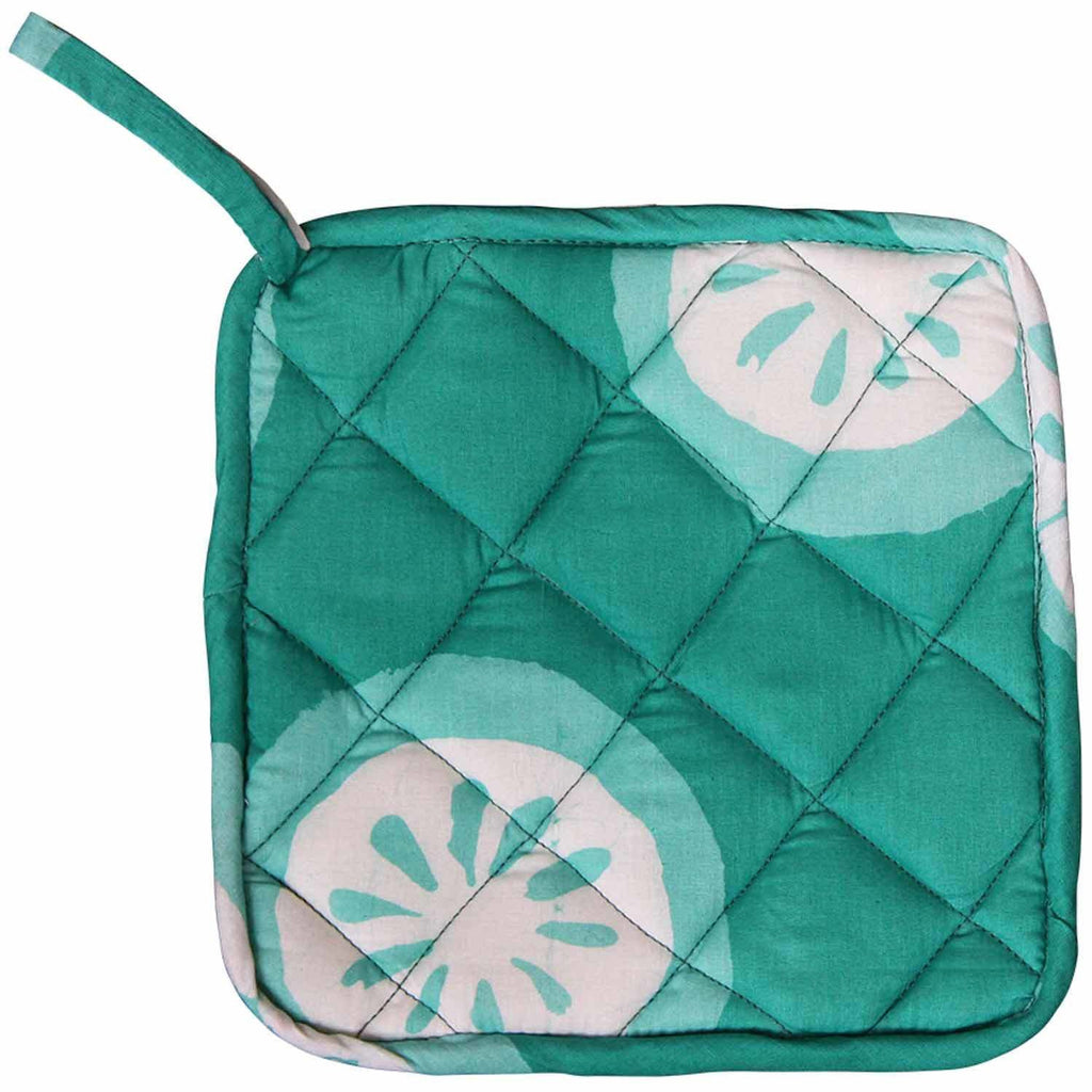 Pot Holder - Shamrock Citrus - Global Mamas (T)