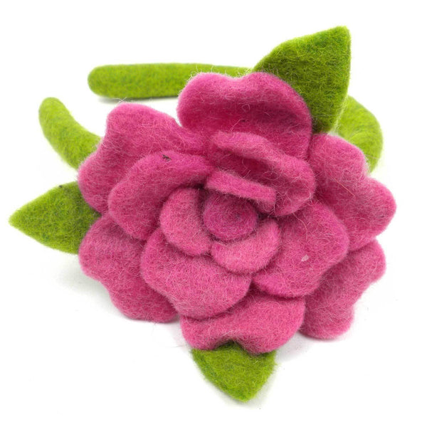 Rose Headband Pink - Global Groove (C)