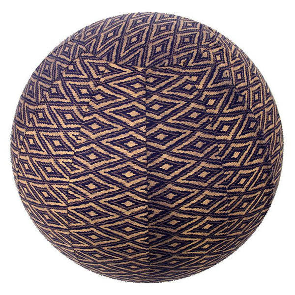 Yoga Ball Cover Size 65cm Design Navy Ikat - Global Groove (Y)