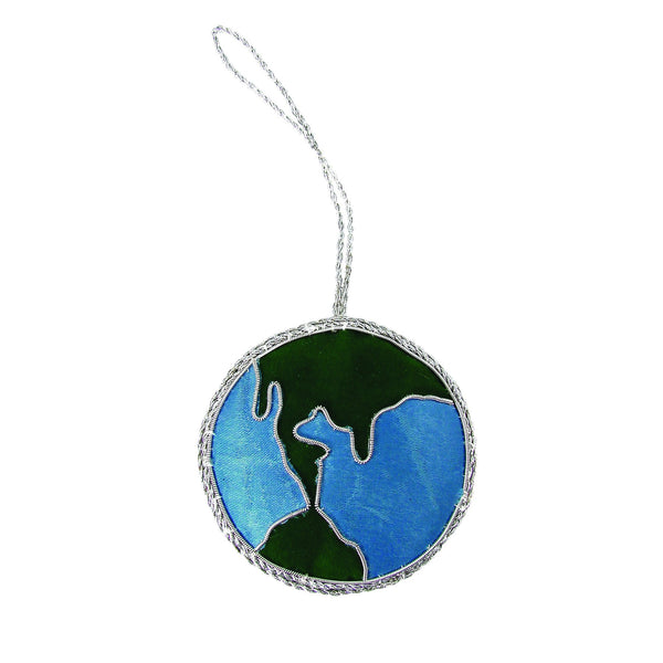 Globe Holiday Ornament - WorldFinds (H)