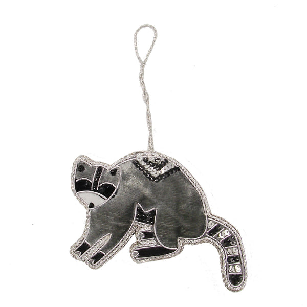 Raccoon Holiday Ornament - WorldFinds (H)