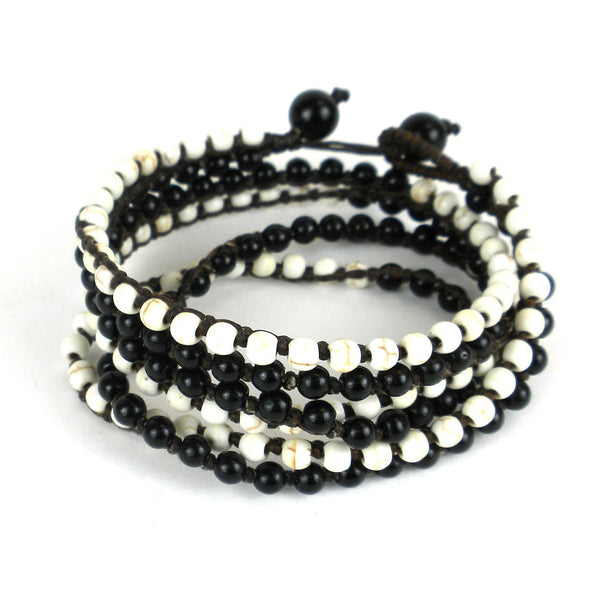 Night & Day Wrap Bracelet - Global Groove (J)