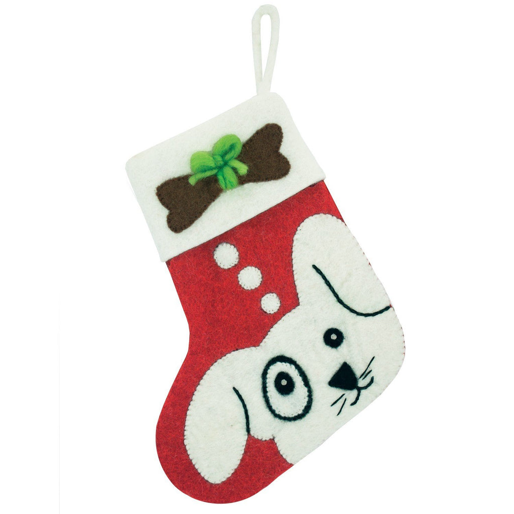 Puppy Holiday Stocking - Wild Woolies (H)