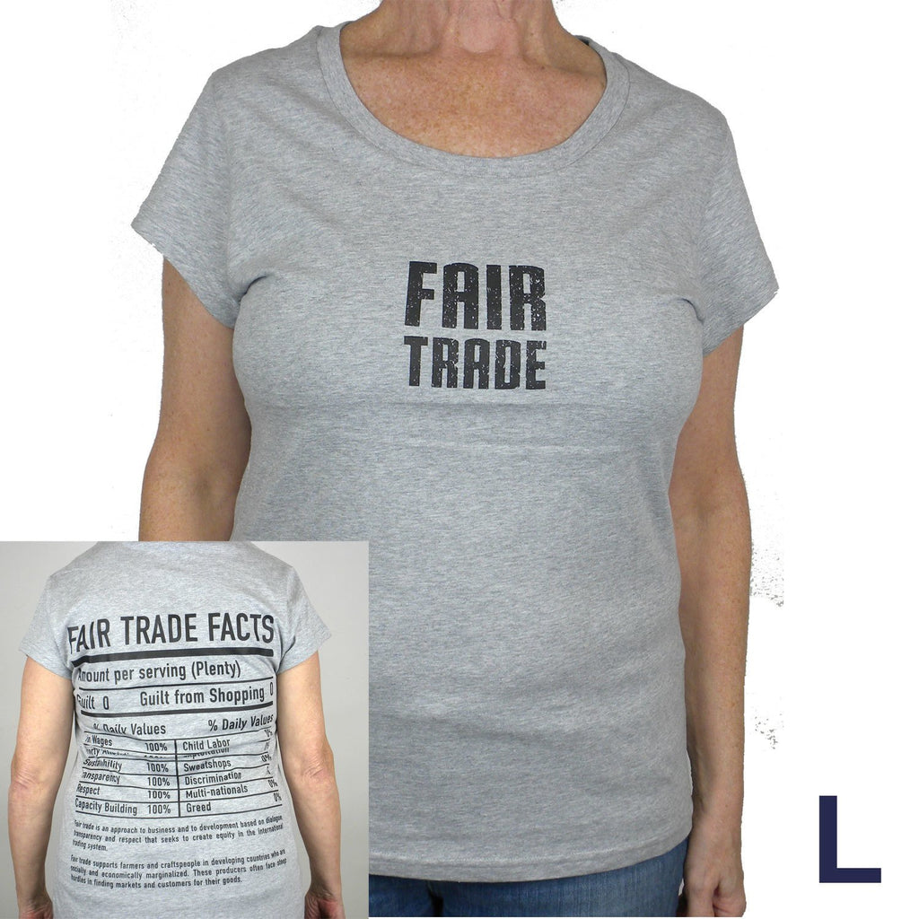 Fair Trade Tee Shirt with Cap Sleeve - Freeset