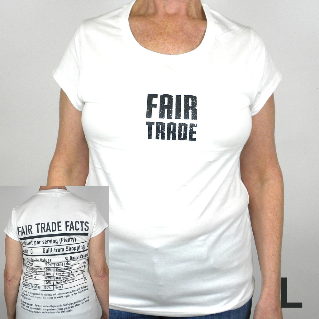 Fair Trade Tee Shirt with Cap Sleeve - Freeset
