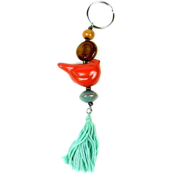 Boho Bird Keychain - Imani Workshop (J)