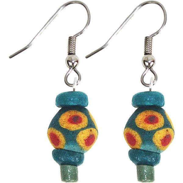 Grace Earrings Moss - Global Mamas