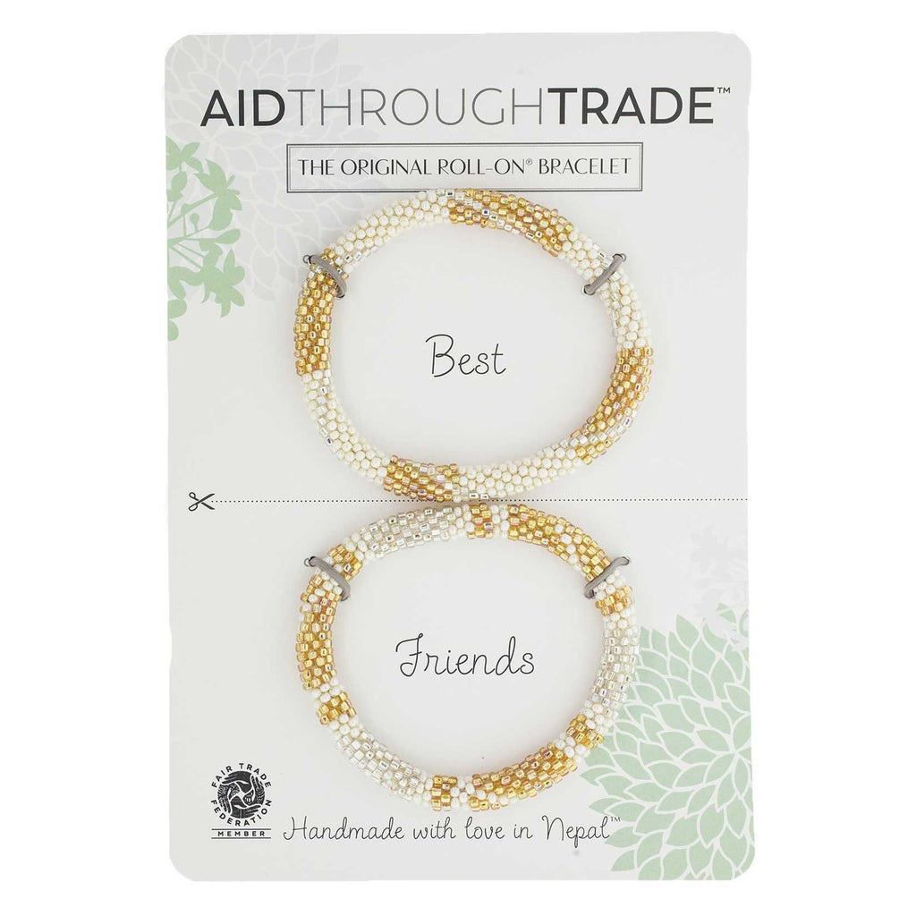 Roll-On Friendship Bracelets - Golden Goddess - Aid Through Trade