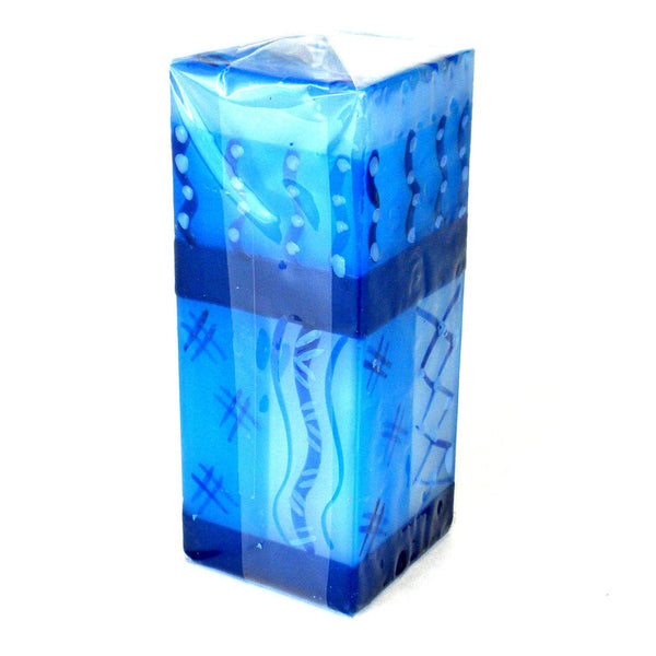 Hand Painted Rectangular Candle - Feruzi Design - Nobunto