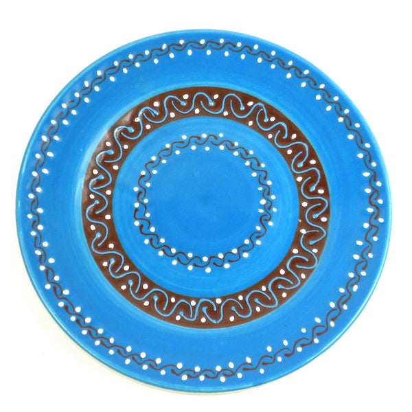 Round Plate - Azure Blue - Encantada