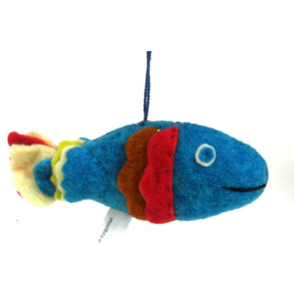 Felt Fish Ornament - Silk Road Bazaar (O)