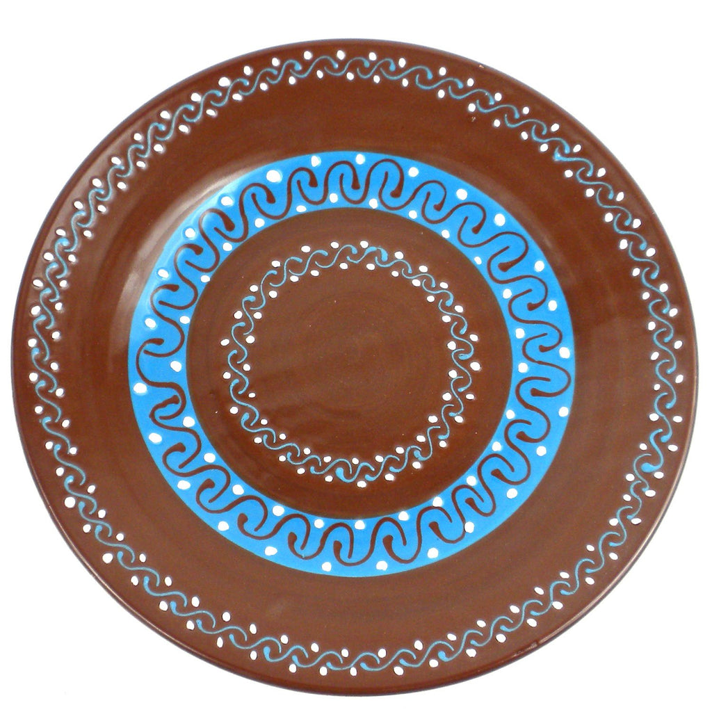 Round Plate - Chocolate - Encantada