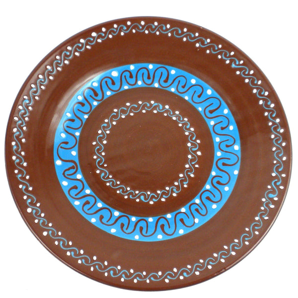 Round Plate - Chocolate - Encantada