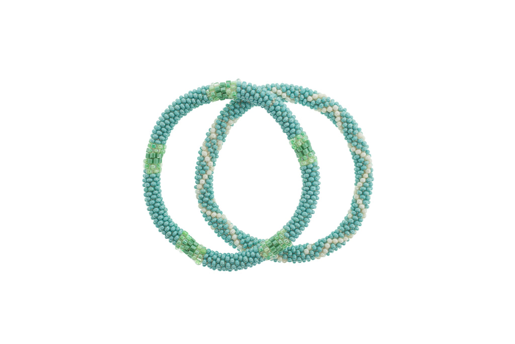 Roll-On Friendship Bracelets - Turquoise Vibe - Aid Through Trade