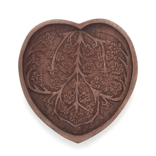 Rosewood Heart Tray - Matr Boomie