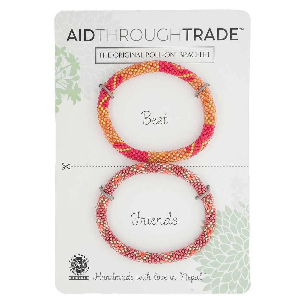 Roll-On Friendship Bracelets - Majestic Mango - Aid Through Trade