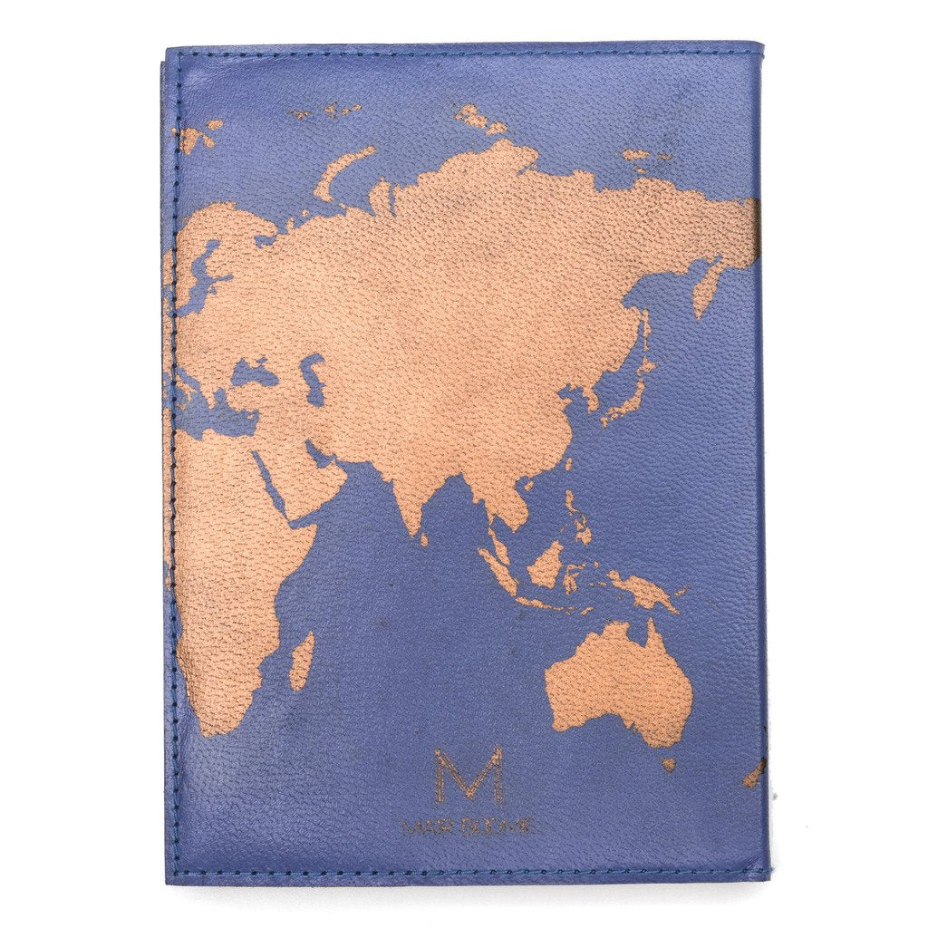 Globetrotter Leather Journal - Blue - Matr Boomie (J)