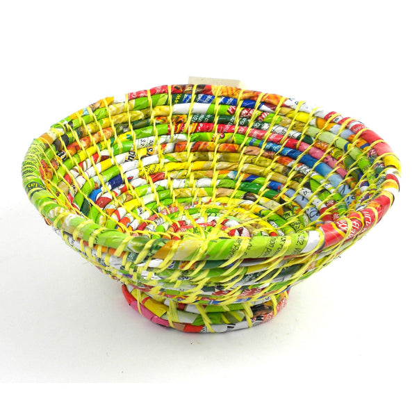Recycled Small Bowl Yellow - Jeevankala (Bowl)