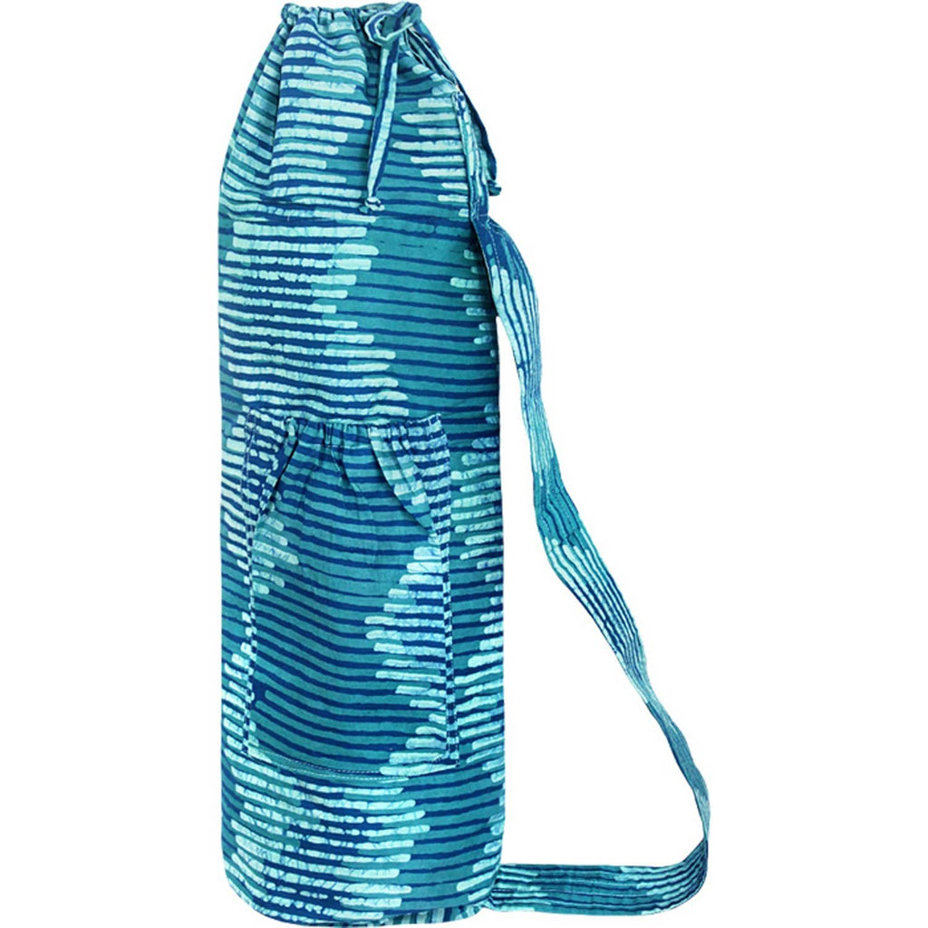 Yoga Bag Energy Design Teal - Global Mamas (Y)