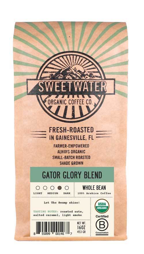 Gator Glory Organic Coffee 12oz Beans - Sweetwater Coffee