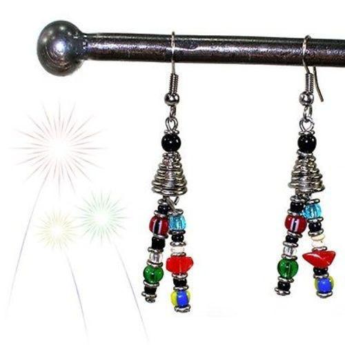 Vibrant Life Earrings Handmade and Fair Trade