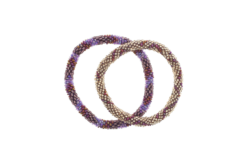 Roll-On Friendship Bracelets - Cranberry Spice - Aid Through Trade