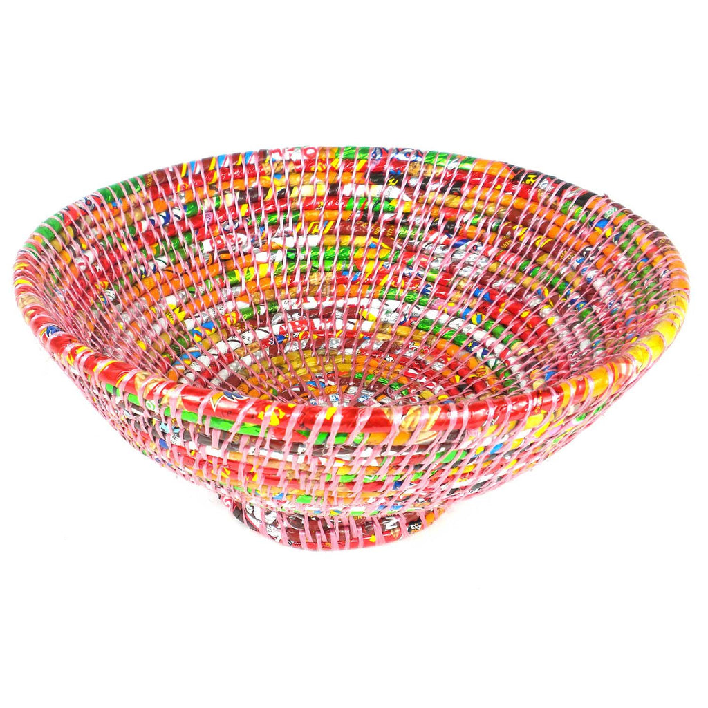 X Large Wrapper Fruit Bowl - Pink - Jeevankala (T)