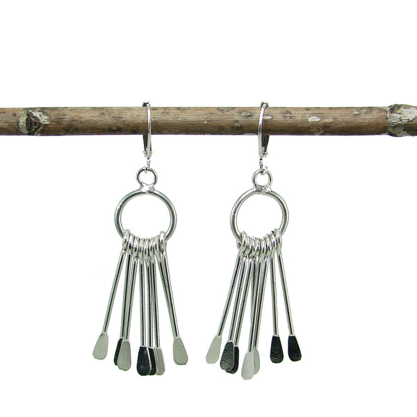 Chime Earrings - Silver - WorldFinds