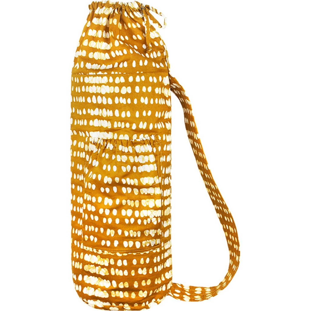 Yoga Bag Monsoon Design Mustard - Global Mamas (Y)