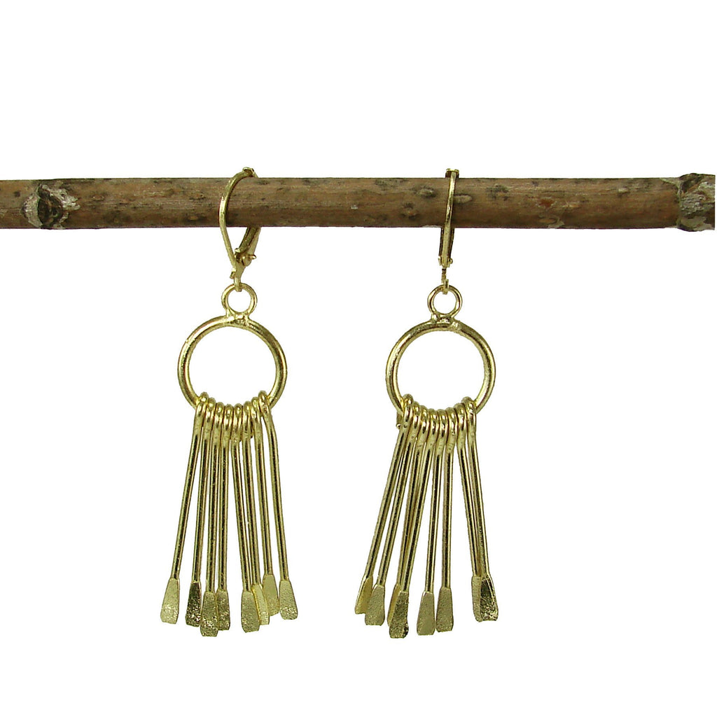 Chime Earrings - gold - WorldFinds